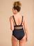 Maillot de bain de grossesse et allaitement réversible léopard beige - vertbaudet enfant 