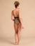 Maillot de bain de grossesse et allaitement réversible léopard beige - vertbaudet enfant 