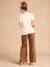'Mama d'Amour' Organic Cotton T-Shirt, Maternity & Nursing, ENVIE DE FRAISE ecru - vertbaudet enfant 