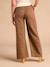 Pantalon de grossesse large en gaze de coton léopard beige - vertbaudet enfant 
