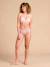 One-Size Printed Nursing Bra & Briefs Set, ENVIE DE FRAISE pale pink - vertbaudet enfant 