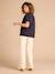Organic Cotton T-Shirt, Maternity & Nursing Special, ENVIE DE FRAISE anthracite - vertbaudet enfant 