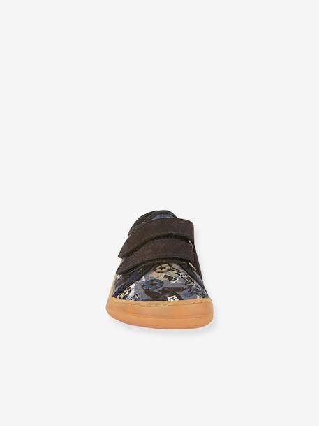 BAREFOOT CANVAS Trainers for Boys, FRODDO anthracite+blue+rose - vertbaudet enfant 