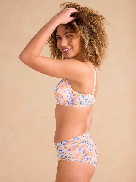 One-Size Printed Nursing Bra & Briefs Set, ENVIE DE FRAISE pale pink - vertbaudet enfant 