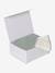 Coffret cadeau naissance cape de bain réversible personnalisable et gant vert sauge - vertbaudet enfant 