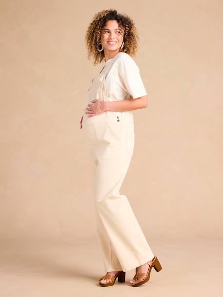 Maternity Dungarees by ENVIE DE FRAISE ecru - vertbaudet enfant 