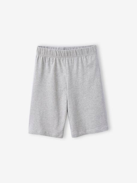 Pack of 2 Short Pyjamas, Gamer JONEN anthracite - vertbaudet enfant 