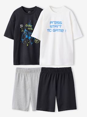Garçon-Lot de 2 pyjashorts garçon Gamer