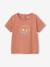 T-Shirt with 'Beach' Design for Babies terracotta - vertbaudet enfant 