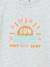 Hawaiian Print T-Shirt for Babies marl grey - vertbaudet enfant 