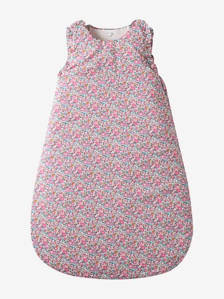 Liberty Fabric Sleeping Bag, ENVIE DE FRAISE white - vertbaudet enfant 