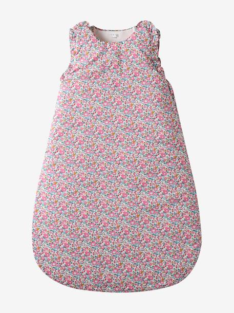 Liberty Fabric Sleeping Bag, ENVIE DE FRAISE white - vertbaudet enfant 