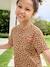 Short-sleeved printed T-shirt for girls anthracite+beige+pale yellow+sandy beige+vanilla - vertbaudet enfant 