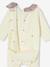 Velour & Liberty Fabric Pyjamas, ENVIE DE FRAISE ecru - vertbaudet enfant 