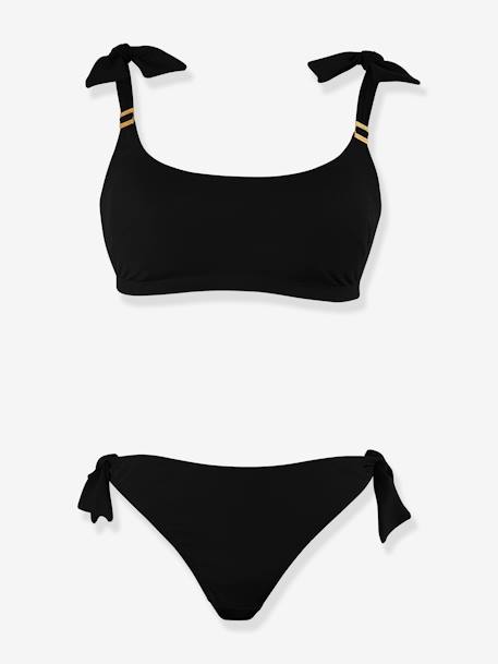 Bikini de grossesse Poto-Vecchio Cache Coeur noir - vertbaudet enfant 