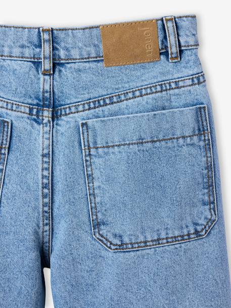 Ripped Denim Shorts for Girls, JONEN light blue - vertbaudet enfant 