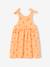 Printed Strappy Dress for Babies apricot+vanilla - vertbaudet enfant 