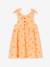 Printed Strappy Dress for Babies apricot+vanilla - vertbaudet enfant 