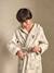 Bathrobe with Recycled Cotton for Children, Green Jungle printed green - vertbaudet enfant 