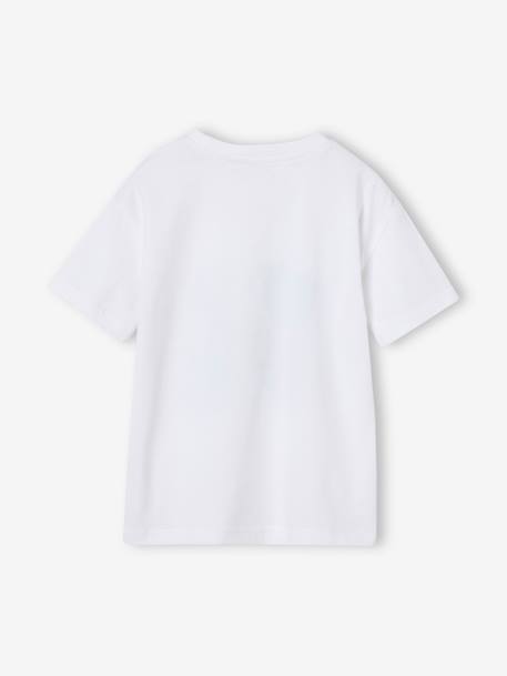 Photo print T-shirt for boys white - vertbaudet enfant 