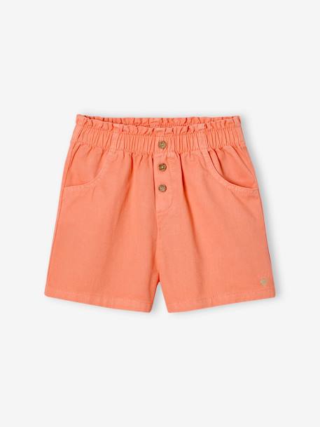 Short fille facile à enfiler corail+mauve - vertbaudet enfant 