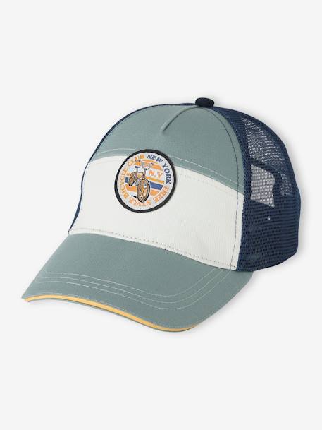 Casquette « New York cycle » garçon menthe - vertbaudet enfant 