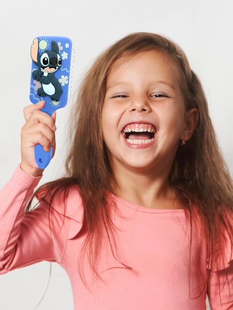 Brosse à cheveux Disney Stitch en 3D bleu - vertbaudet enfant 