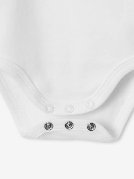 Newborn Gift Set: Top, Bodysuit, Sleepsuit, Welcome Card & ENVIE DE FRAISE Gift Bag white - vertbaudet enfant 