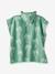 Poncho de bain / plage enfant personnalisable, avec coton recyclé carreaux bleu+lilas+menthe - vertbaudet enfant 