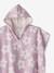 Poncho de bain / plage enfant personnalisable, avec coton recyclé carreaux bleu+lilas+menthe - vertbaudet enfant 