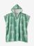 Poncho de bain / plage enfant personnalisable, avec coton recyclé carreaux bleu+lilas+menthe - vertbaudet enfant 
