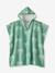 Poncho de bain / plage enfant personnalisable, avec coton recyclé carreaux bleu+lilas+menthe - vertbaudet enfant 