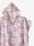 Poncho de bain / plage enfant personnalisable, avec coton recyclé carreaux bleu+lilas+menthe - vertbaudet enfant 