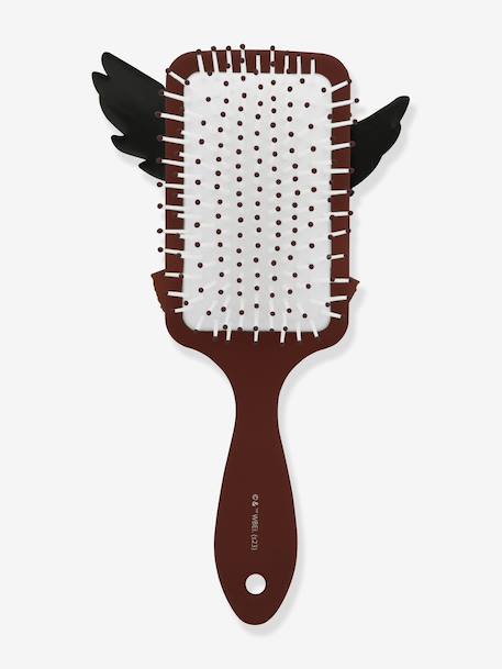 Brosse à cheveux Harry Potter avec apllication 3D Hedwige en silicone bordeaux - vertbaudet enfant 