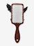 HARRY POTTER Hairbrush with Hedwig 3D Silicone Appliqué bordeaux red - vertbaudet enfant 