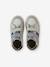 Baskets enfant garçon cuir à scratchs écru+lot blanc+lot bleu - vertbaudet enfant 
