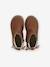 Boots with Zip for Girls, Designed for Autonomy black+brown - vertbaudet enfant 