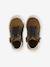 High-Top Leather Shoes for Boys brown+navy blue - vertbaudet enfant 