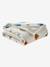 Printed Fleece Blanket multicoloured+printed brown+printed white - vertbaudet enfant 