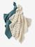 Lot de 3 langes en gaze de coton MINISAURUS multicolore - vertbaudet enfant 