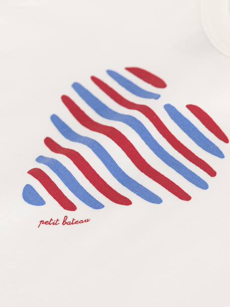Short Sleeve T-Shirt for Babies, PETIT BATEAU white - vertbaudet enfant 