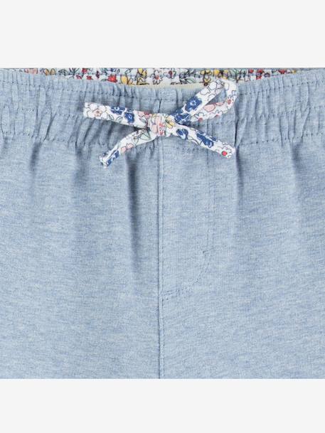 Set Top + bermuda shorts + Ruffle hair scrunchie LEVI'S® rose - vertbaudet enfant 