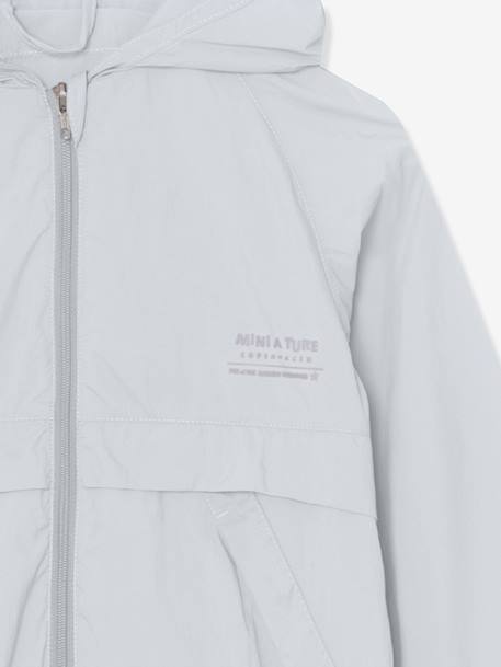 MATASLA Summer Jacket with UV Protection for Children, MINI A TURE carrot+lichen+pale blue+rosy - vertbaudet enfant 