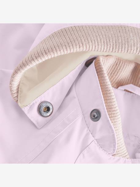 Veste mi-saison bébé fille MATWAI bleu foncé+bleu pâle+bois de rose+brun+jaune+jaune pastel+lilas+marron+rose poudré+sable+vert sauge - vertbaudet enfant 