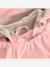 Veste mi-saison bébé MATWAI avec doublure polaire bois de rose+marron+sable - vertbaudet enfant 