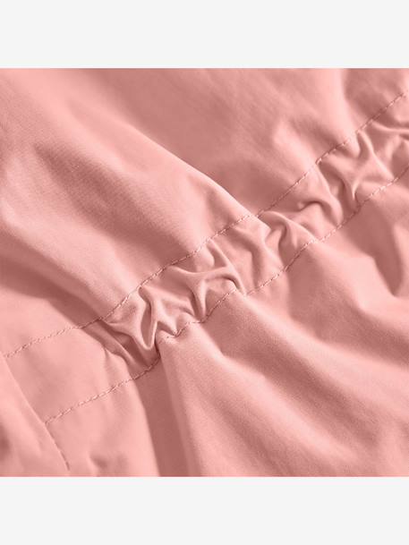 Veste mi-saison bébé MATWAI avec doublure polaire bois de rose+marron+sable - vertbaudet enfant 