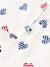 Heart Print Pyjamas for Children, PETIT BATEAU white - vertbaudet enfant 