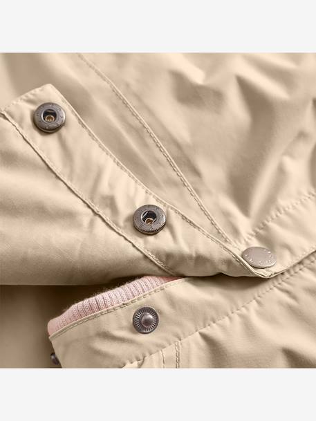 Veste mi-saison bébé fille MATWAI bleu foncé+bleu pâle+bois de rose+brun+jaune+jaune pastel+lilas+marron+rose poudré+sable+vert sauge - vertbaudet enfant 