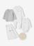 Newborn Gift Set: Top, Bodysuit, Sleepsuit, Welcome Card & ENVIE DE FRAISE Gift Bag white - vertbaudet enfant 