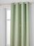 Rideau à oeillets occultant et motifs perforés MARINE+moutarde+rose poudré+vert moyen / étoiles+vert sauge - vertbaudet enfant 